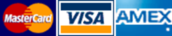 MasterCard VISA AMEX